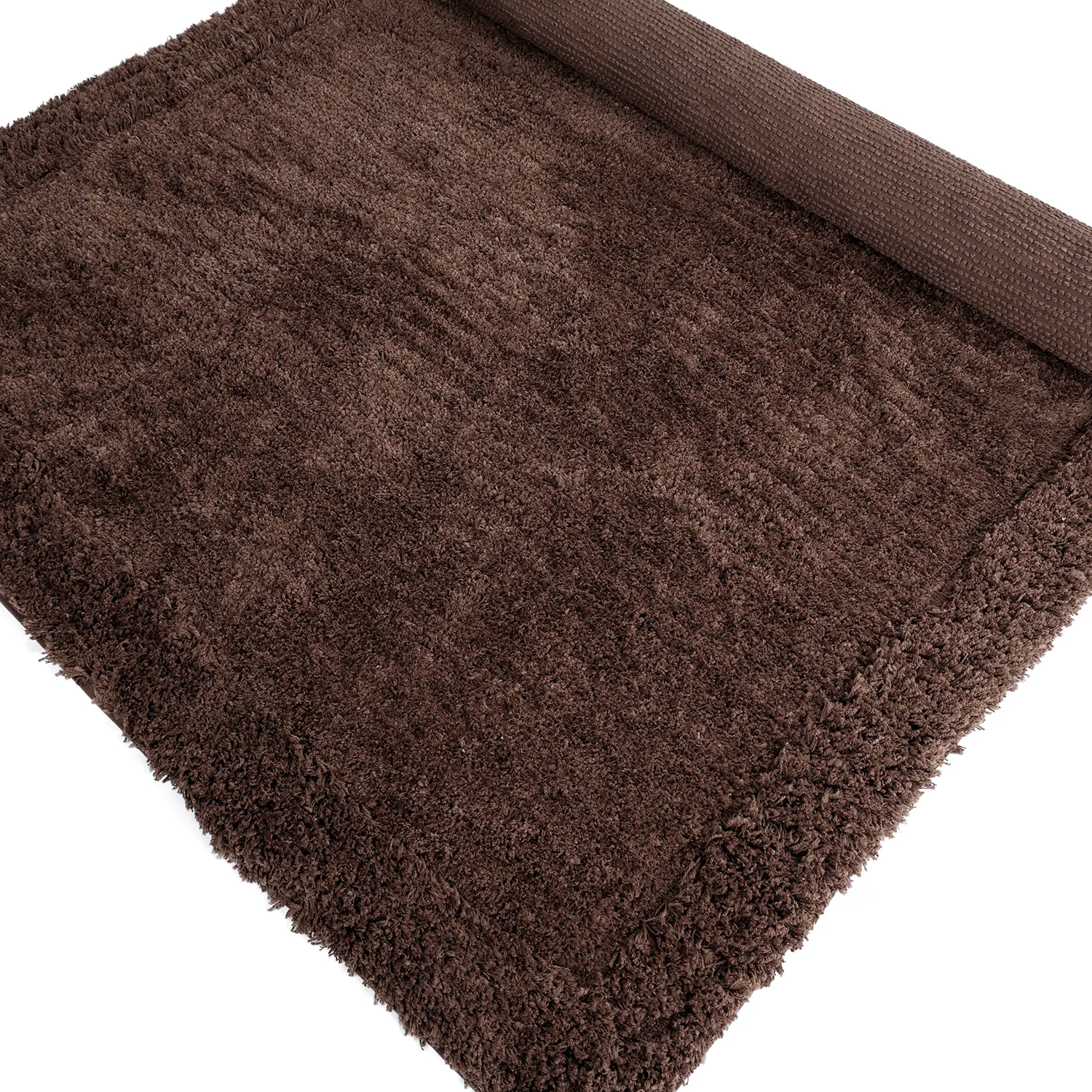 Tapis shaggy - Molyvos Natural Cotton Shaggy (marron)