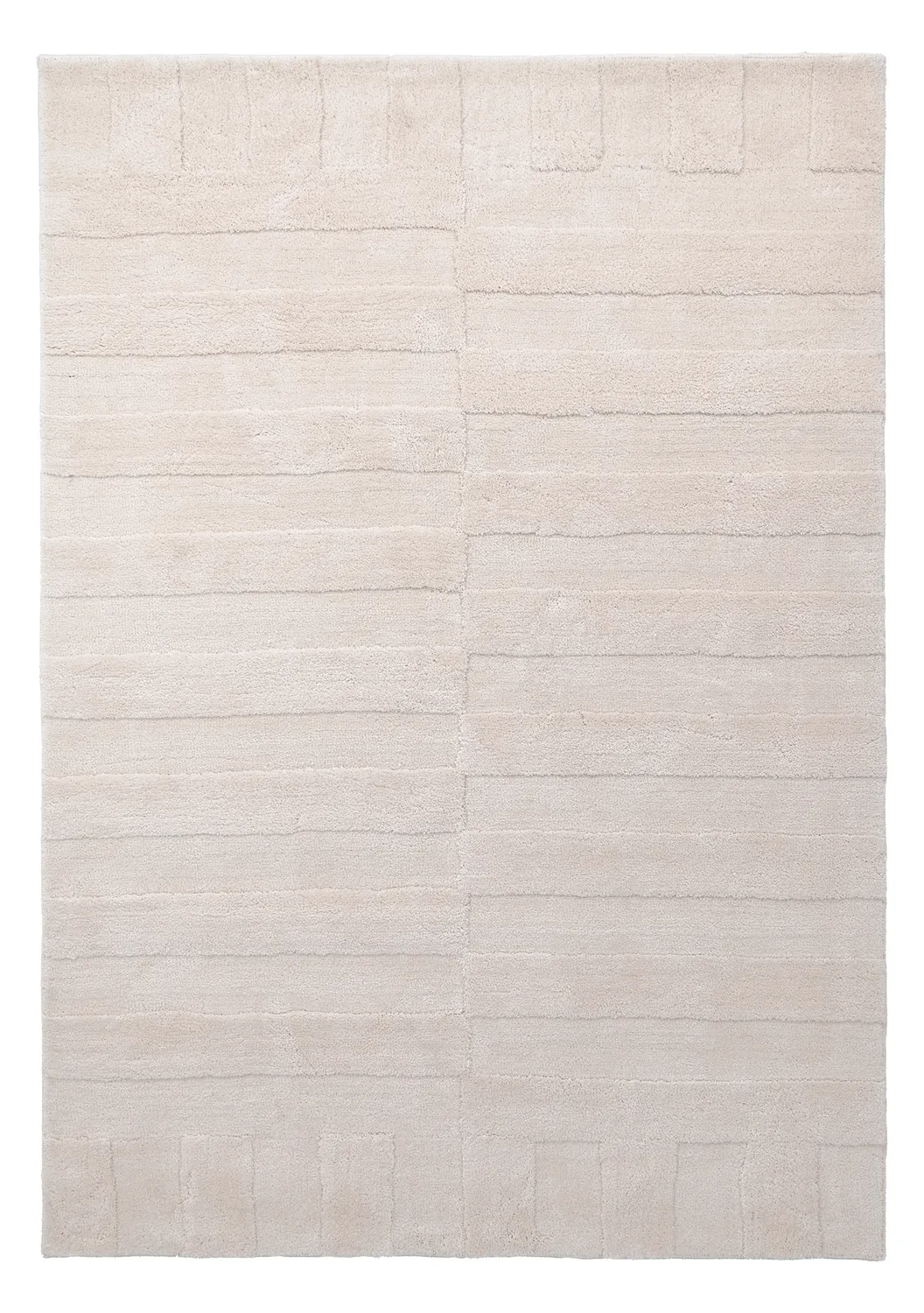 Tapis shaggy - Paxos (crème)