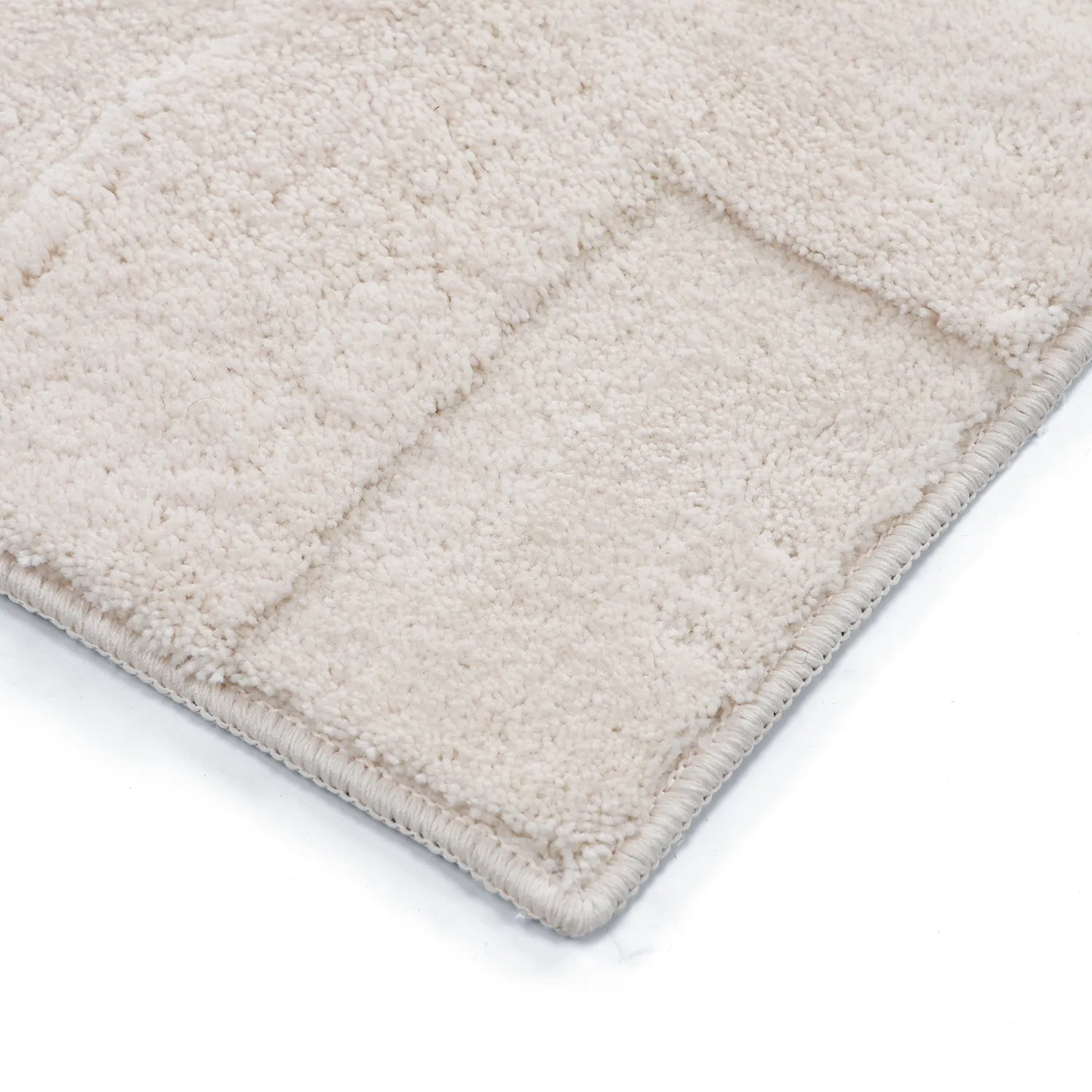 Tapis shaggy - Paxos (crème)