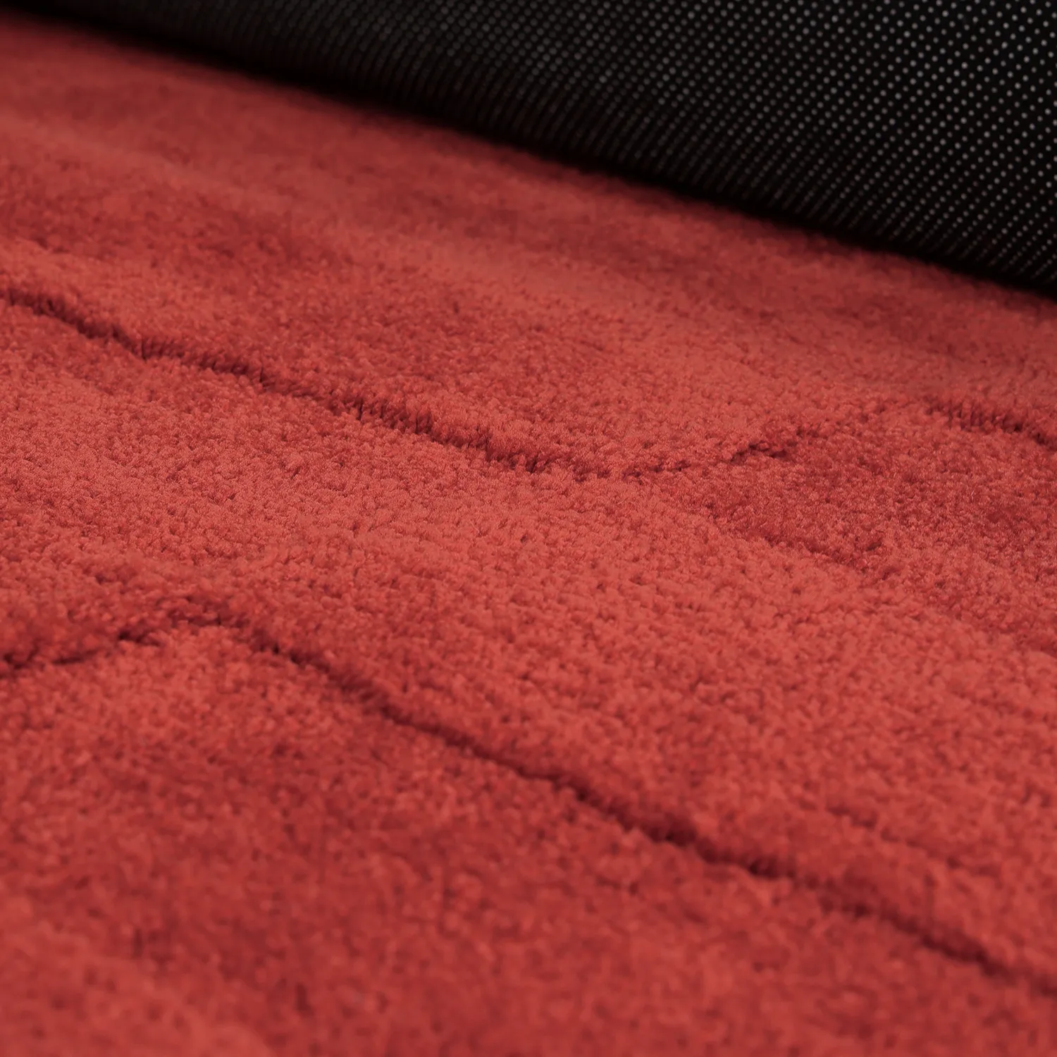Tapis shaggy - Paxos (terre cuite)