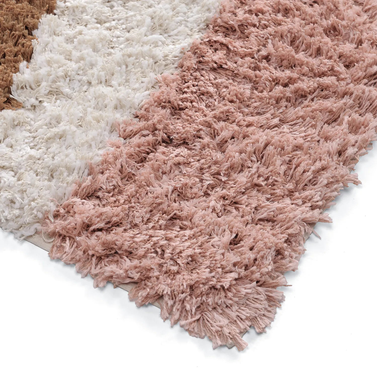 Tapis shaggy - Perast Natural Cotton Shaggy (multicolore)