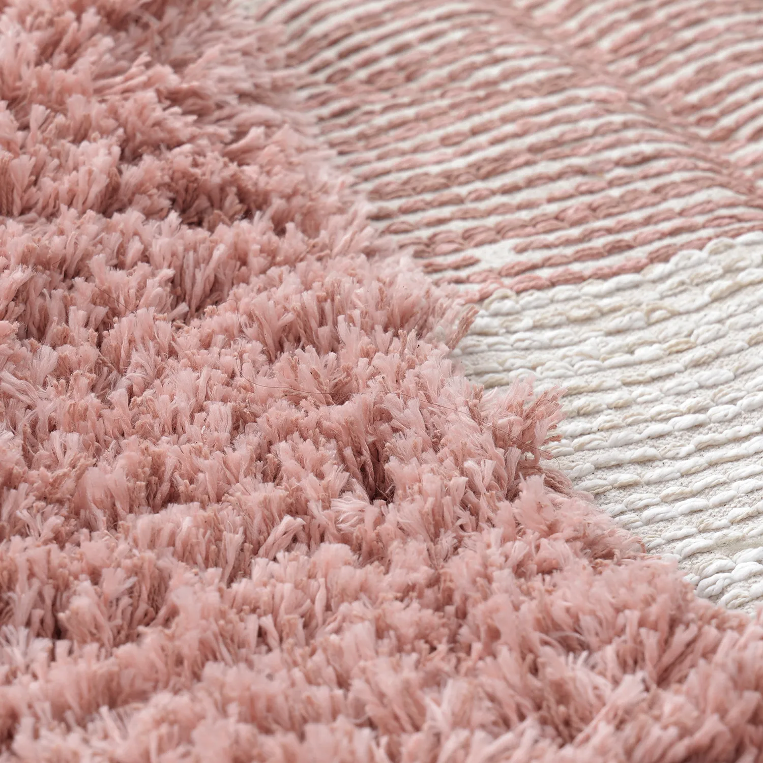 Tapis shaggy - Perast Natural Cotton Shaggy (multicolore)