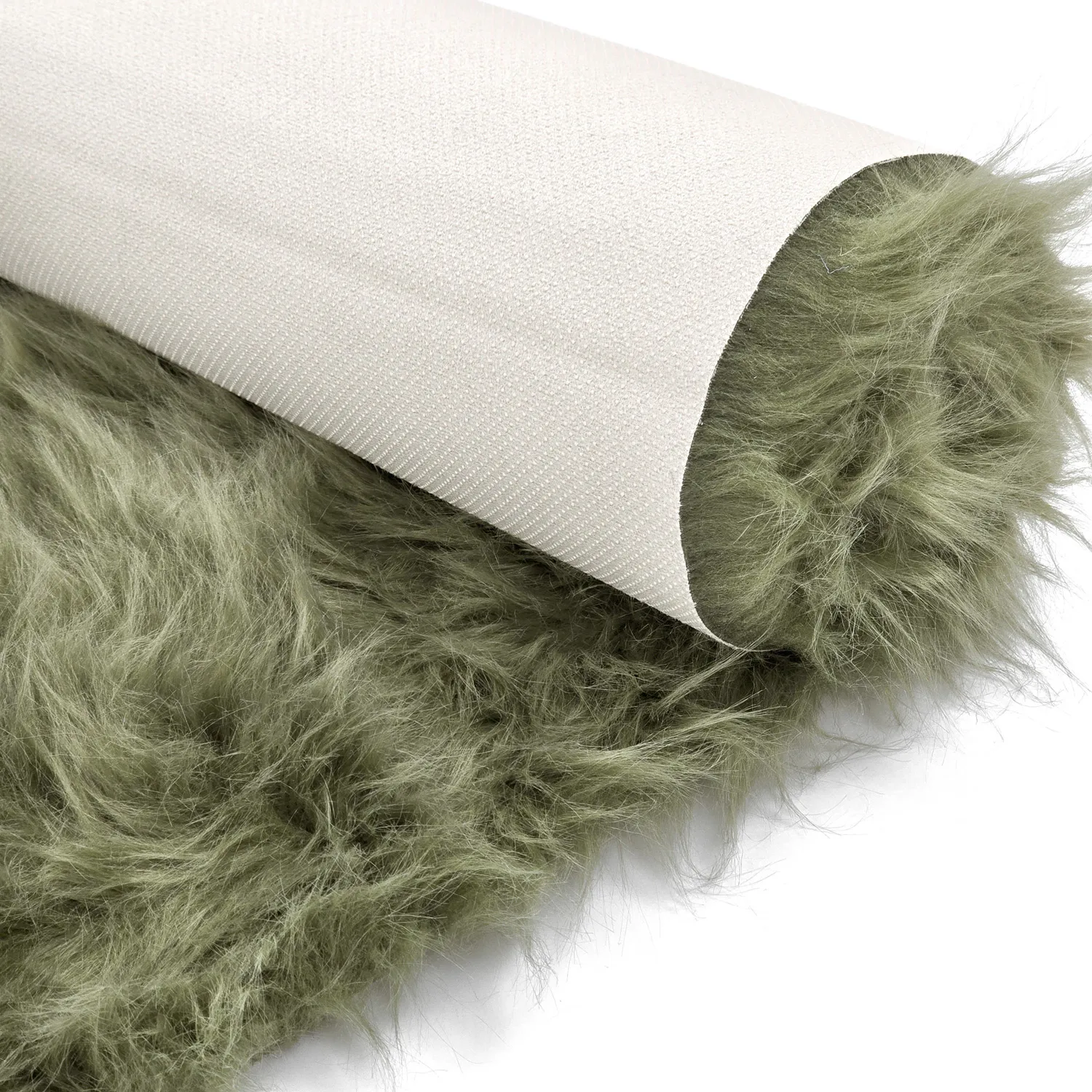 Tapis shaggy - Sohar (vert)