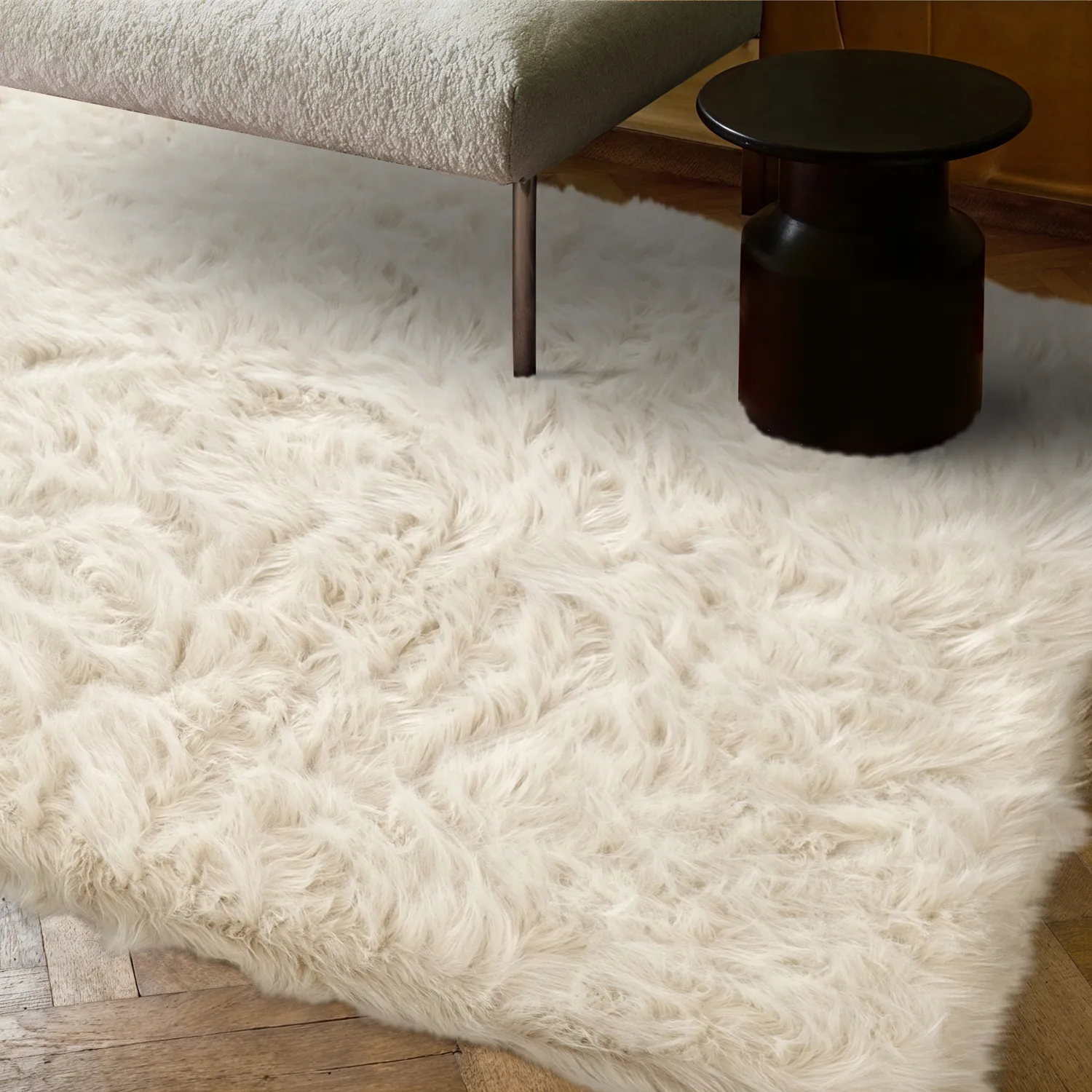 Tapis shaggy - Sohar (beige)