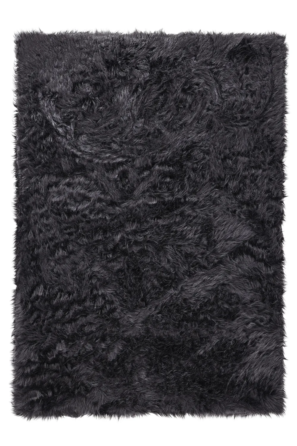 Tapis shaggy - Sohar (noir)