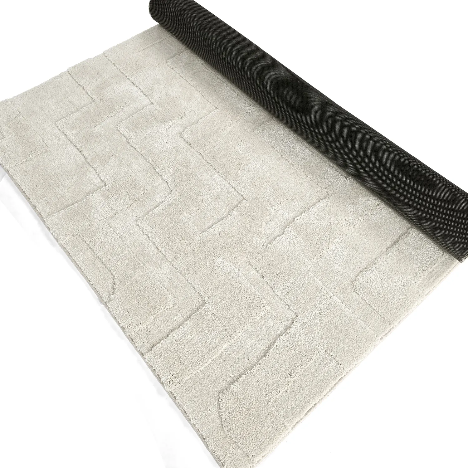 Tapis shaggy - Tripoli (beige)