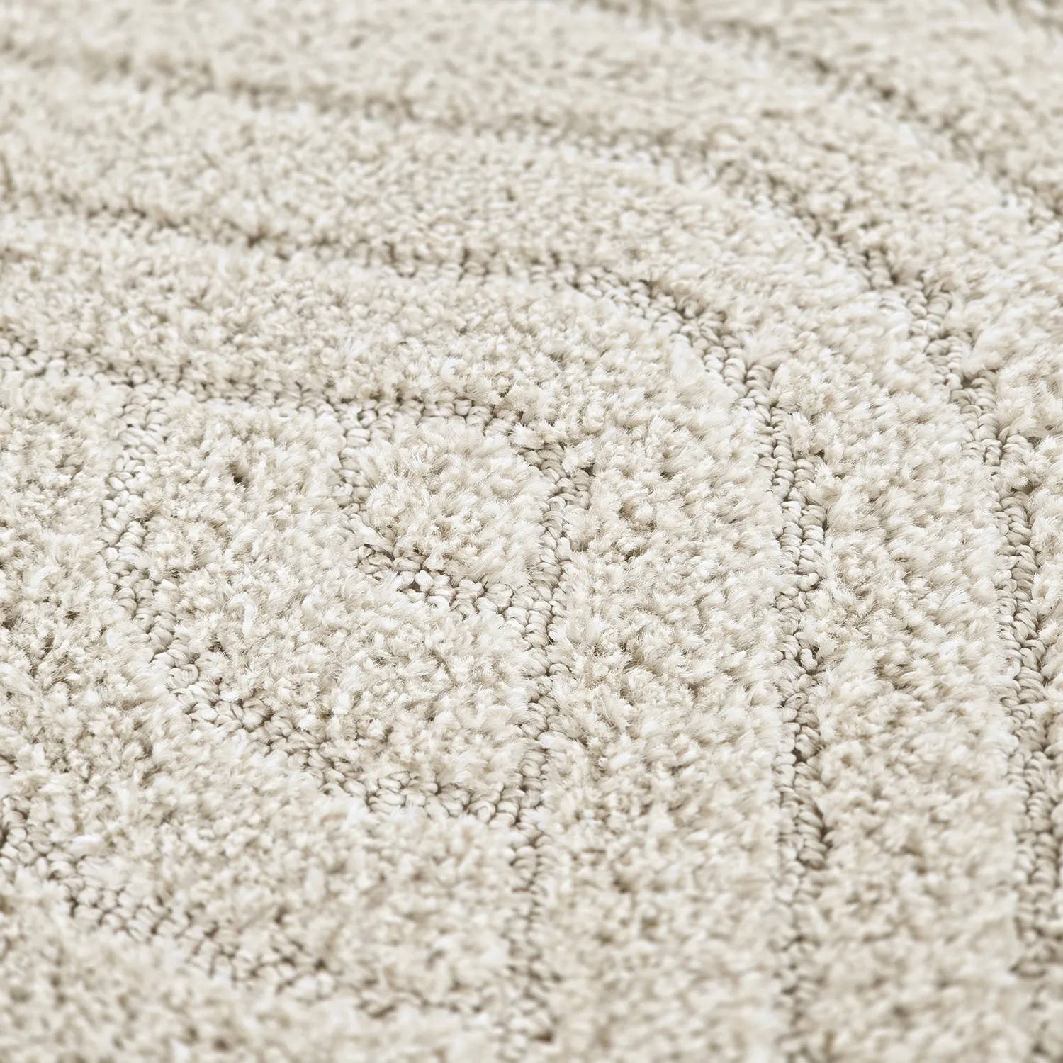 Tapis ronds - Wendy (beige)