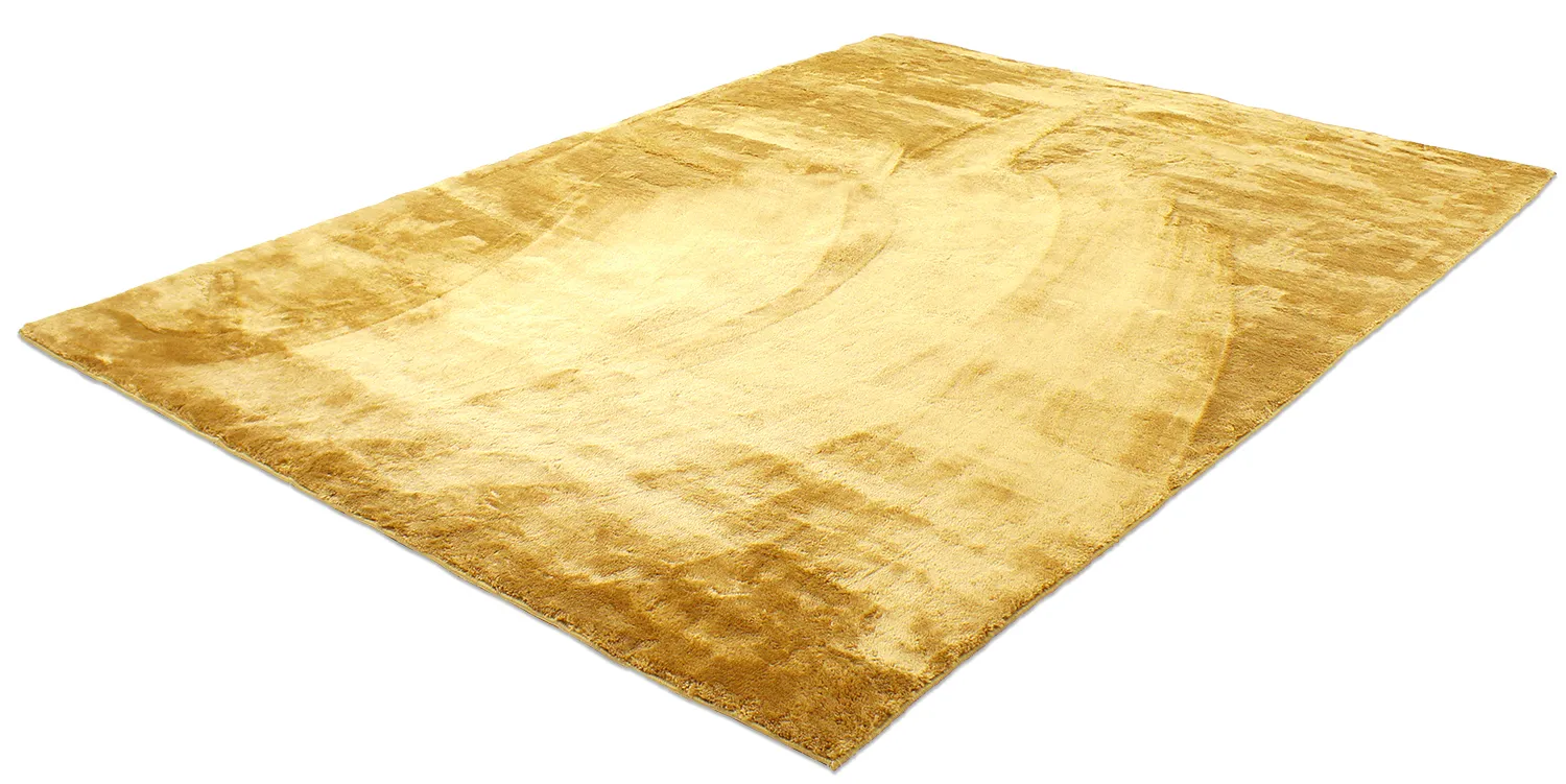Tapis moelleux - Aranga Super Soft Fur (ocre)