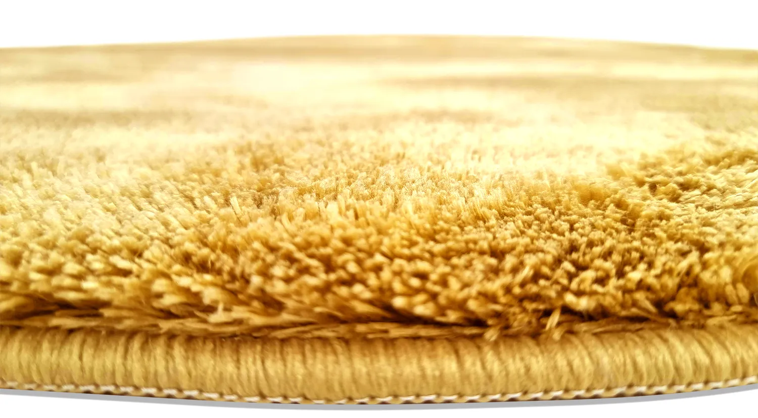 Tapis ronds - Aranga Super Soft Fur (ocre)