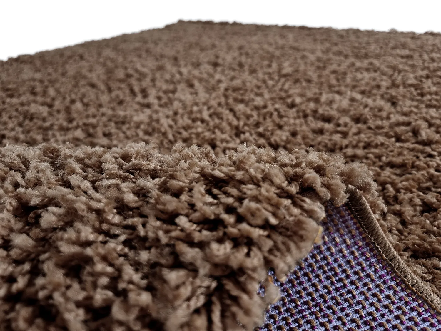 Tapis moelleux - Zoe (marron)