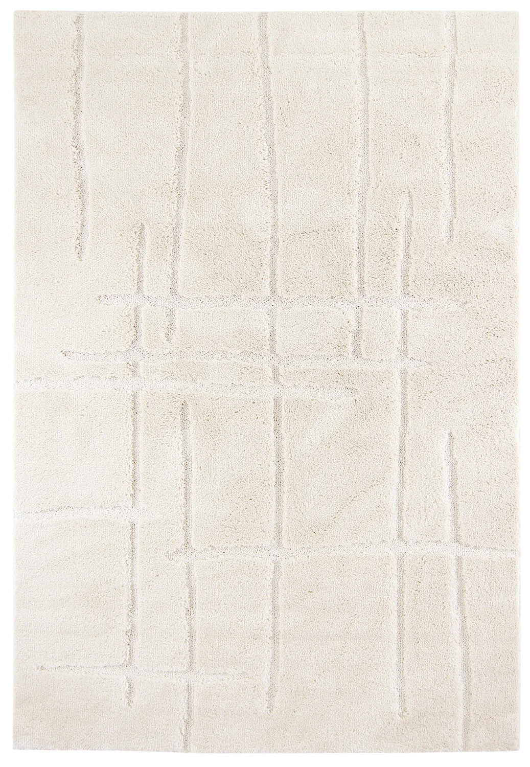 Tapis moelleux - Flavia (blanc cassé)