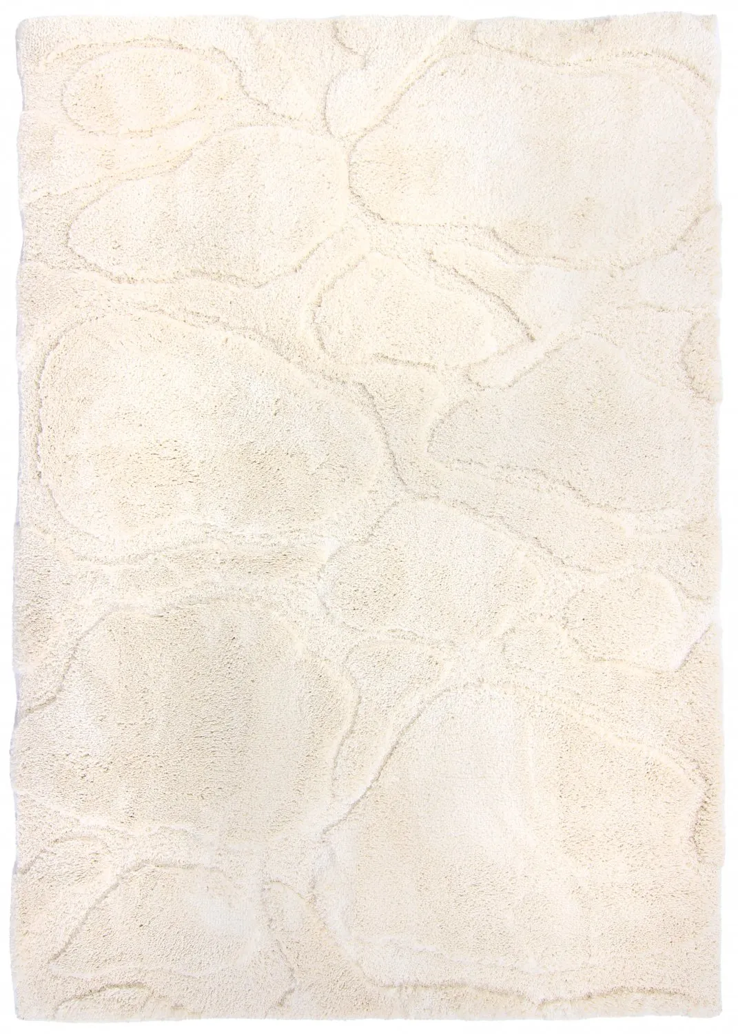 Tapis moelleux - Mabel (blanc cassé)