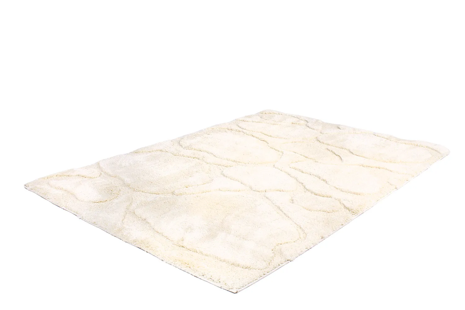 Tapis moelleux - Mabel (blanc cassé)