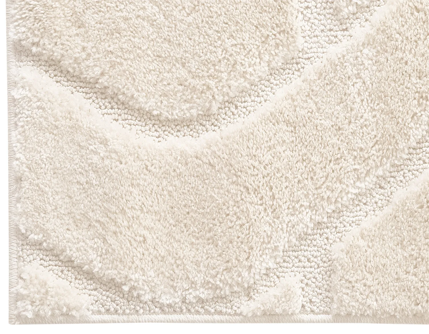 Tapis moelleux - Ottoline (blanc cassé)