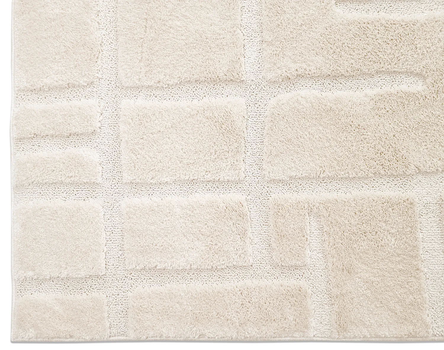 Tapis moelleux - Tillie (blanc cassé)