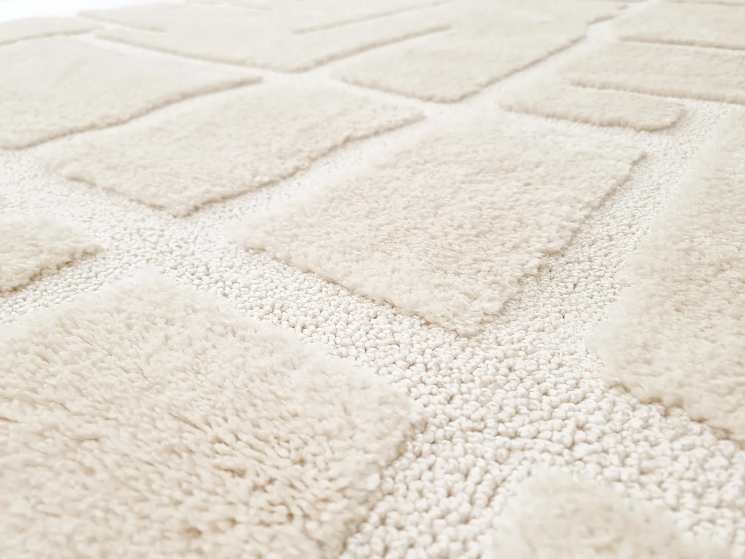 Tapis moelleux - Tillie (blanc cassé)