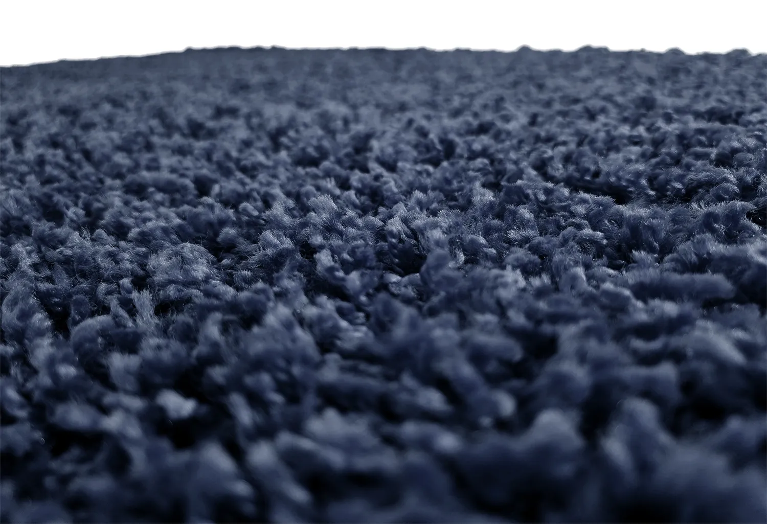 Tapis moelleux - Zoe (bleu foncé)