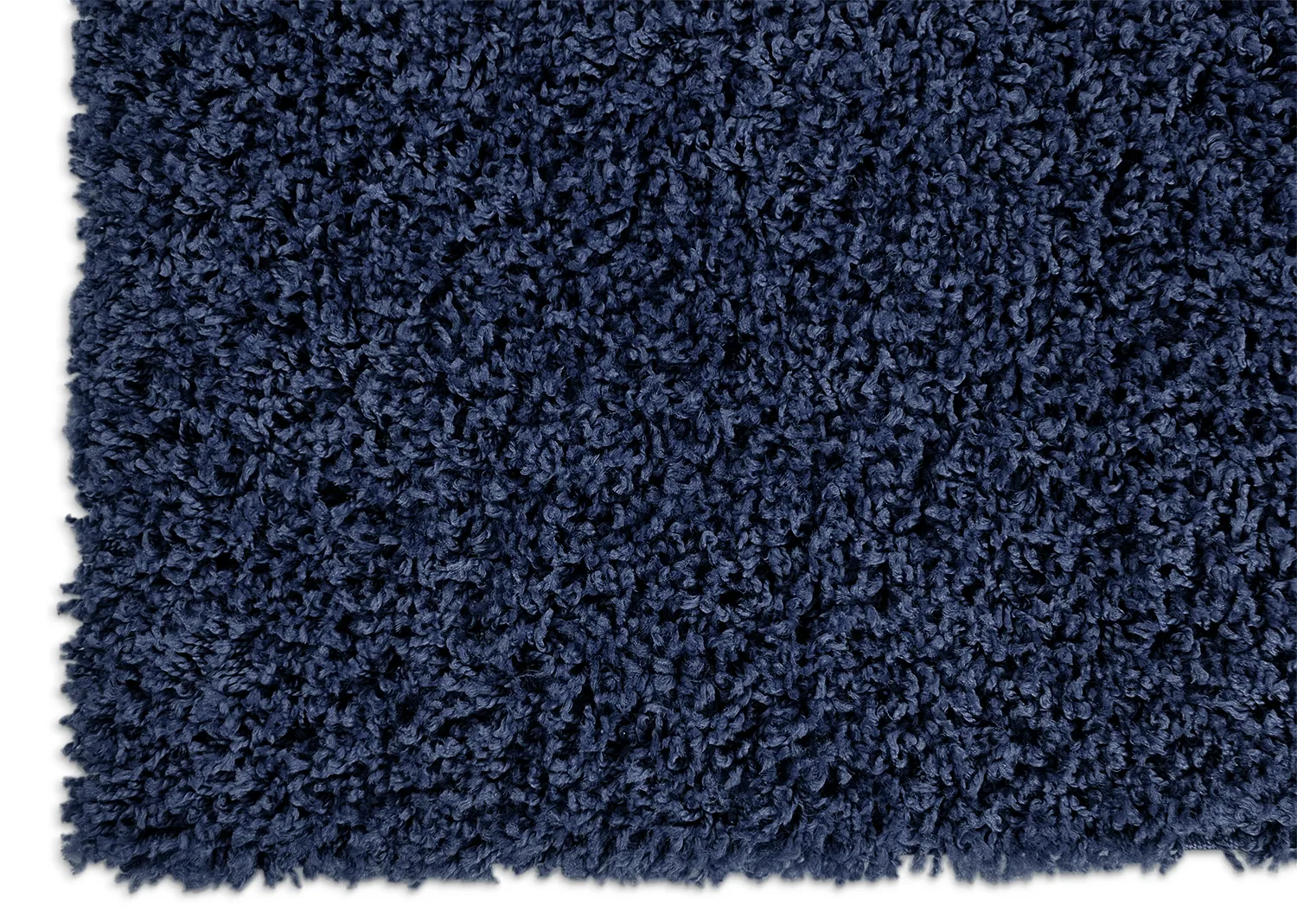 Tapis moelleux - Zoe (bleu foncé)