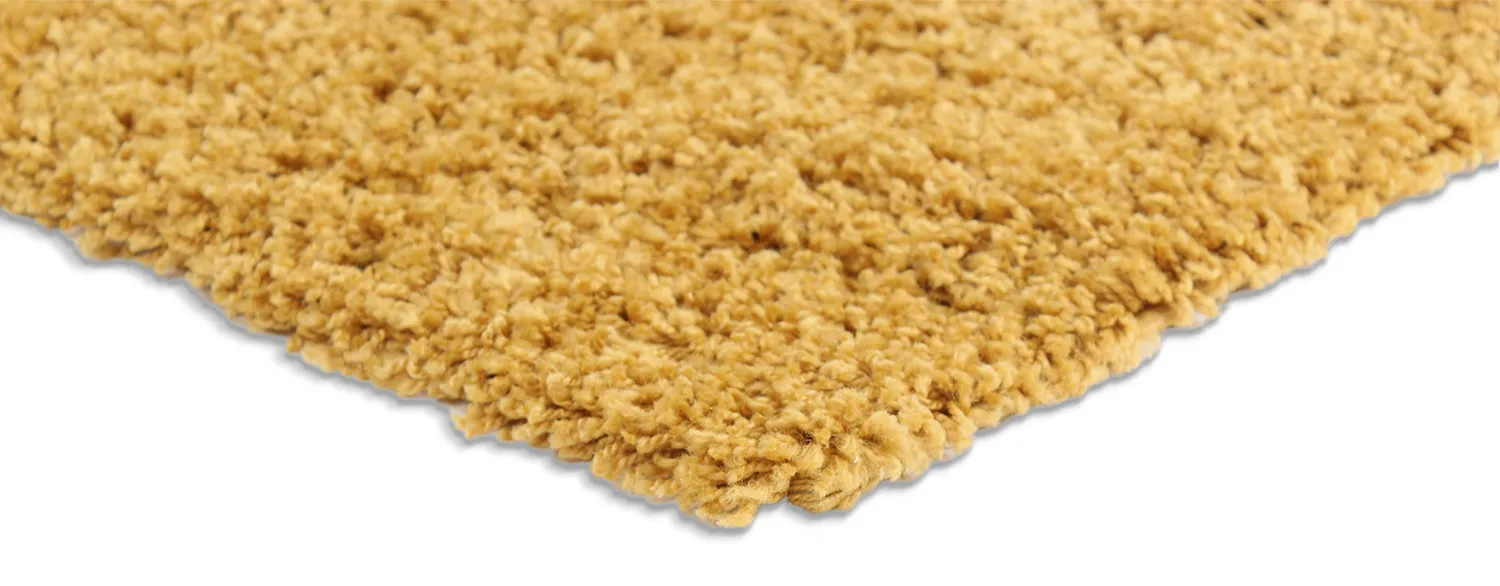 Tapis moelleux - Zoe (ocre)