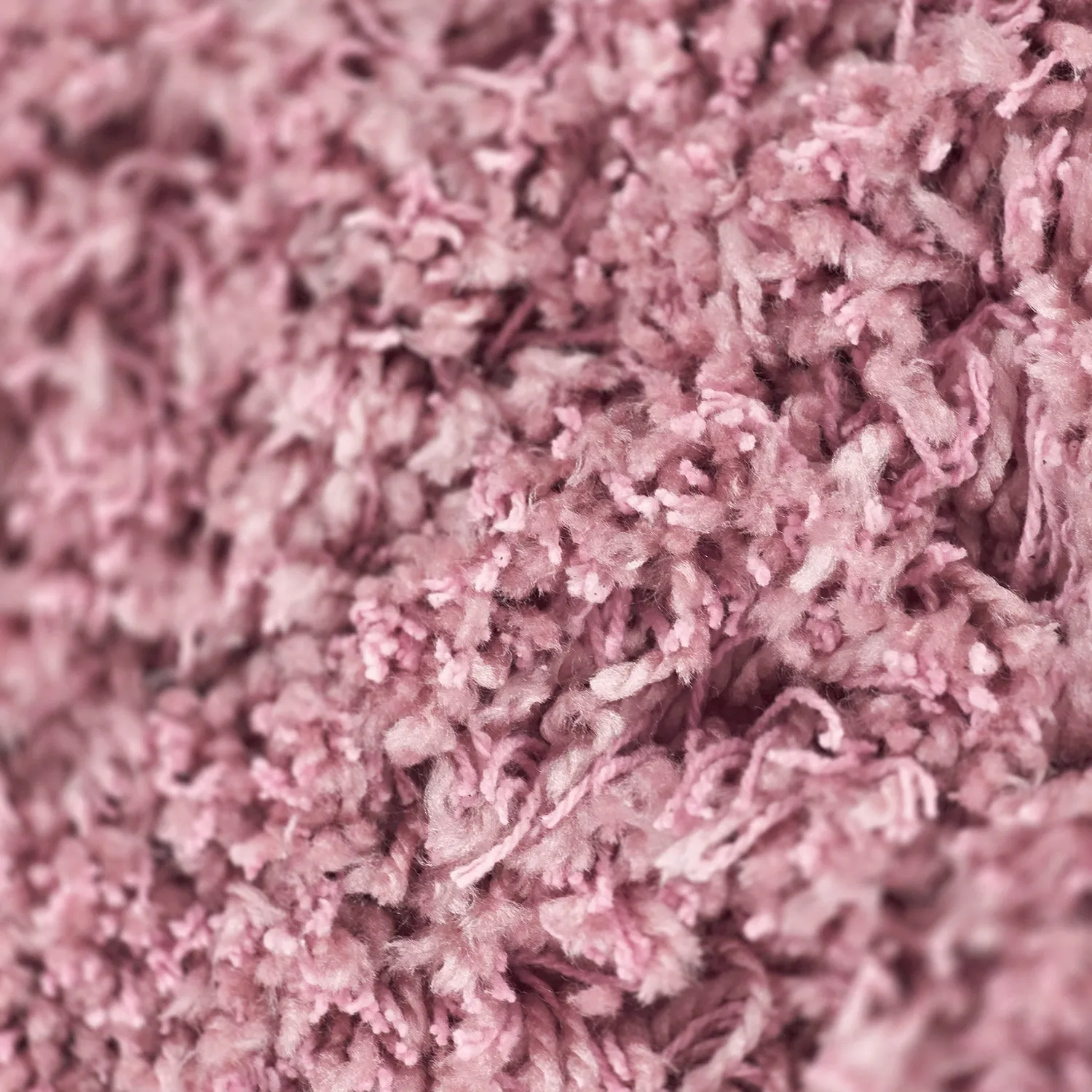 Tapis shaggy - Combarro Solid Cotton Shaggy (rose clair)