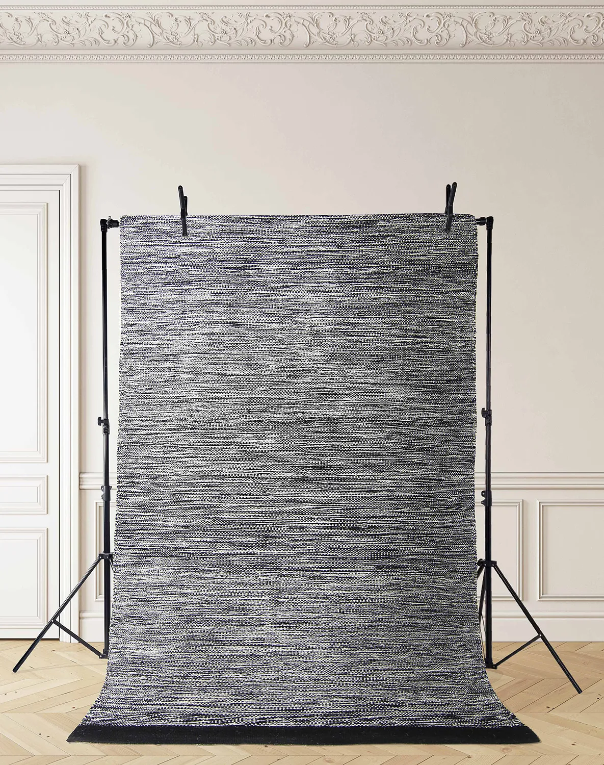 Tapis en laine - Savona (noir)