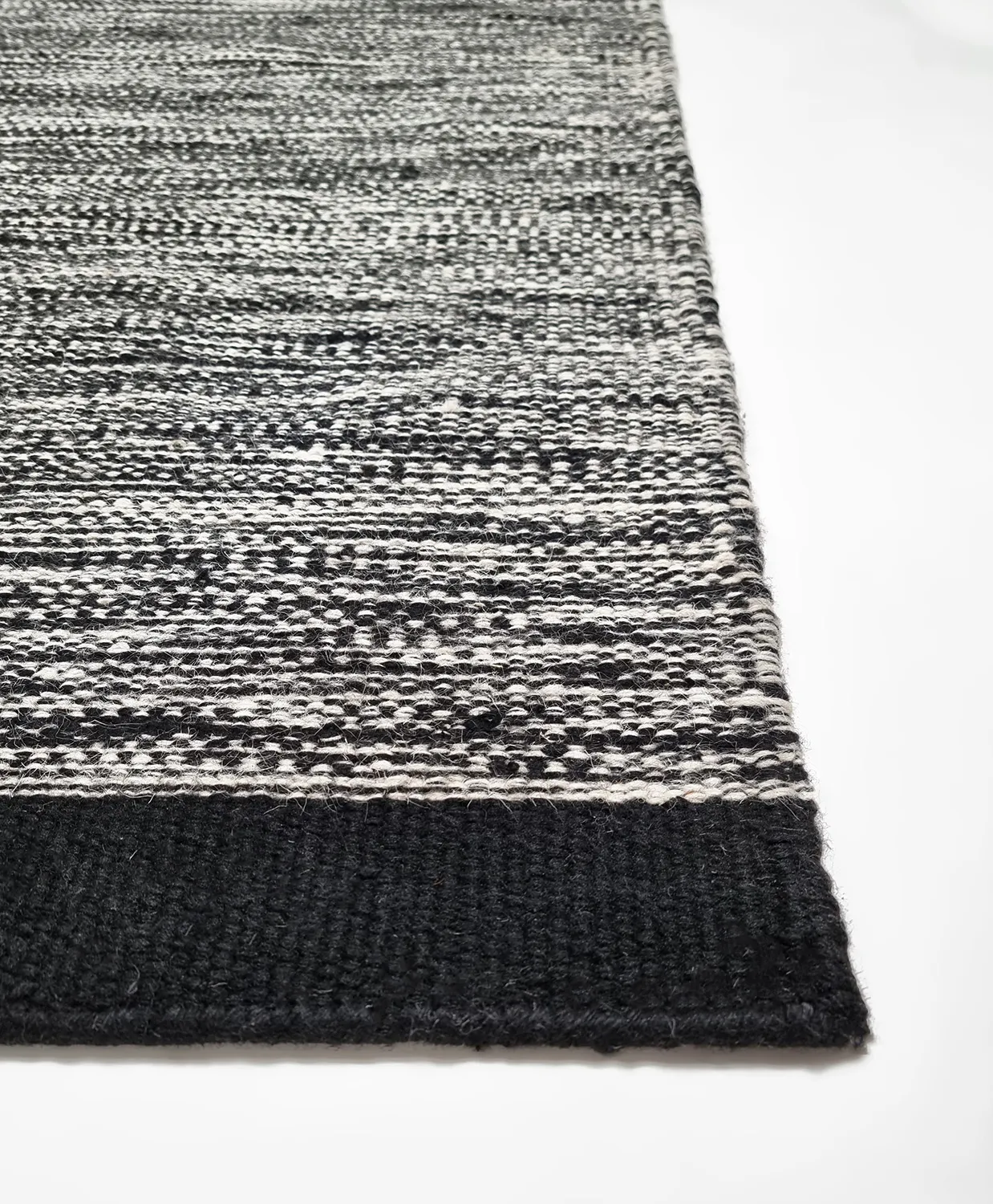 Tapis en laine - Savona (noir)