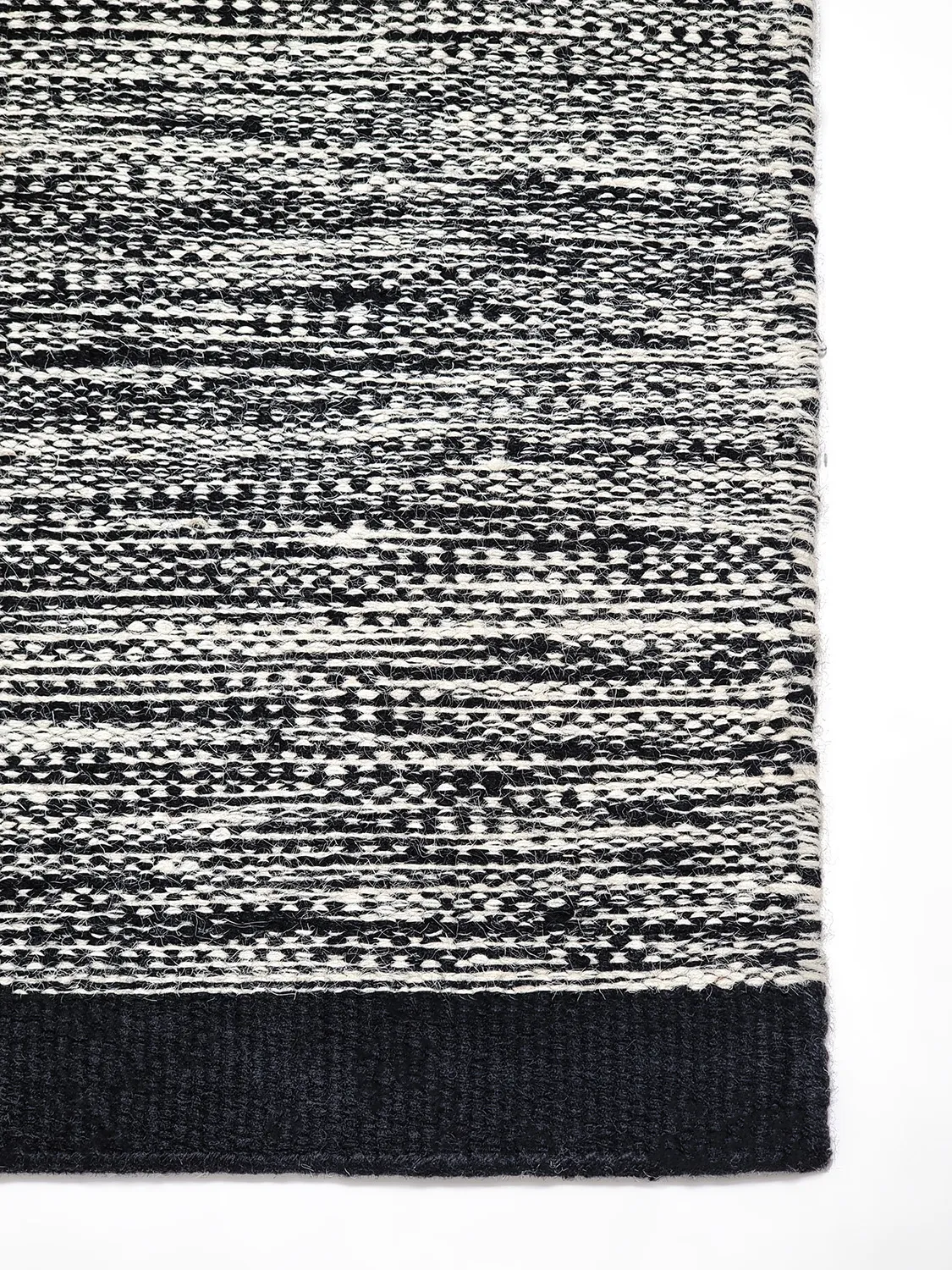 Tapis en laine - Savona (noir)