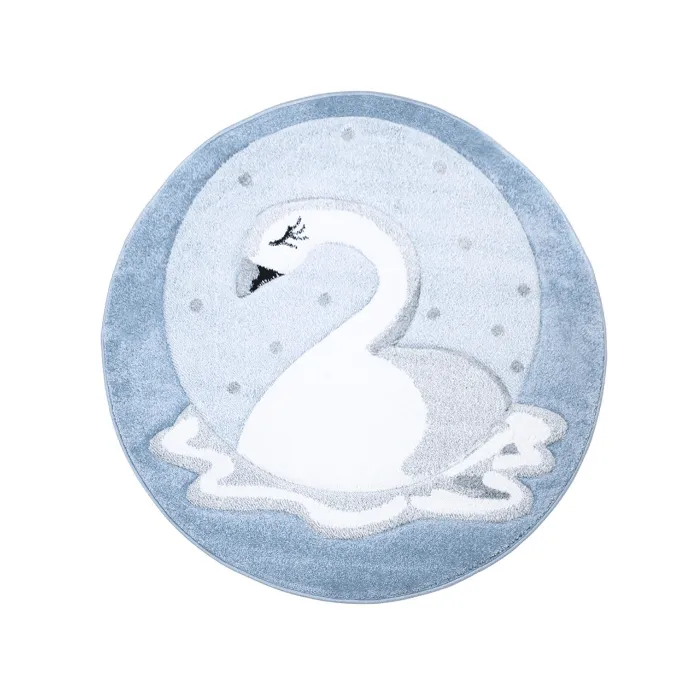 Tapis enfant - Bueno Swan (bleu)