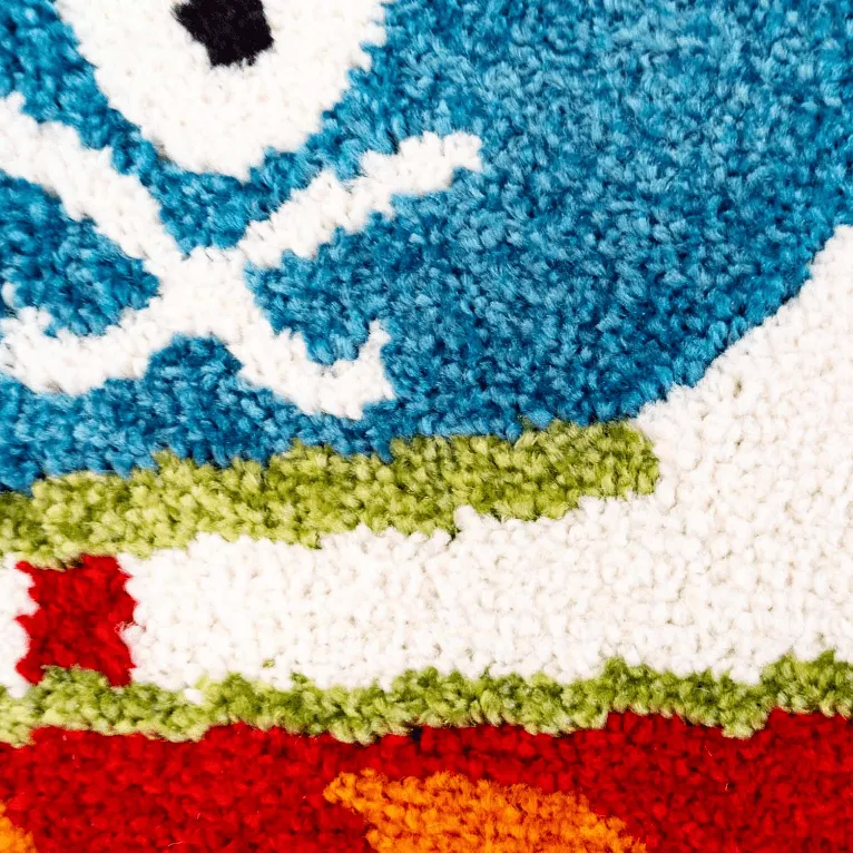Tapis pour enfants - Moda Pirate (blanc)