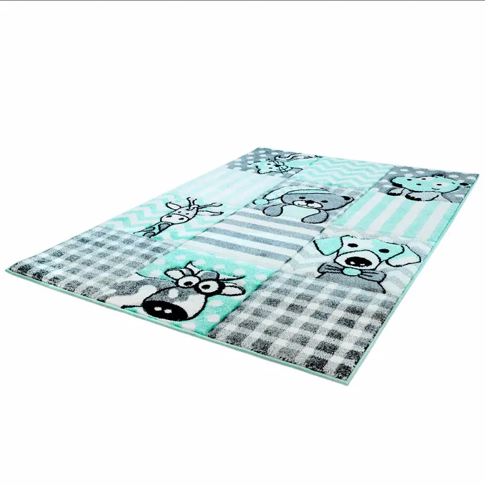 Tapis pour enfants - Bueno Animals (turquoise)