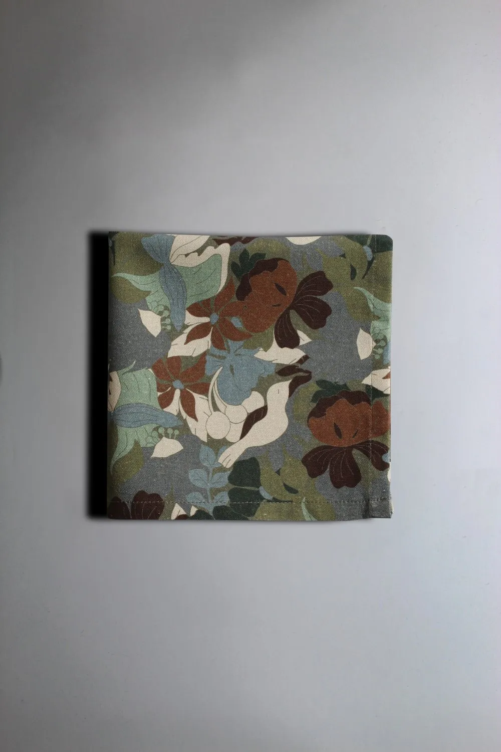Serviettes de table en tissu - lot de 4 Asta (vert)