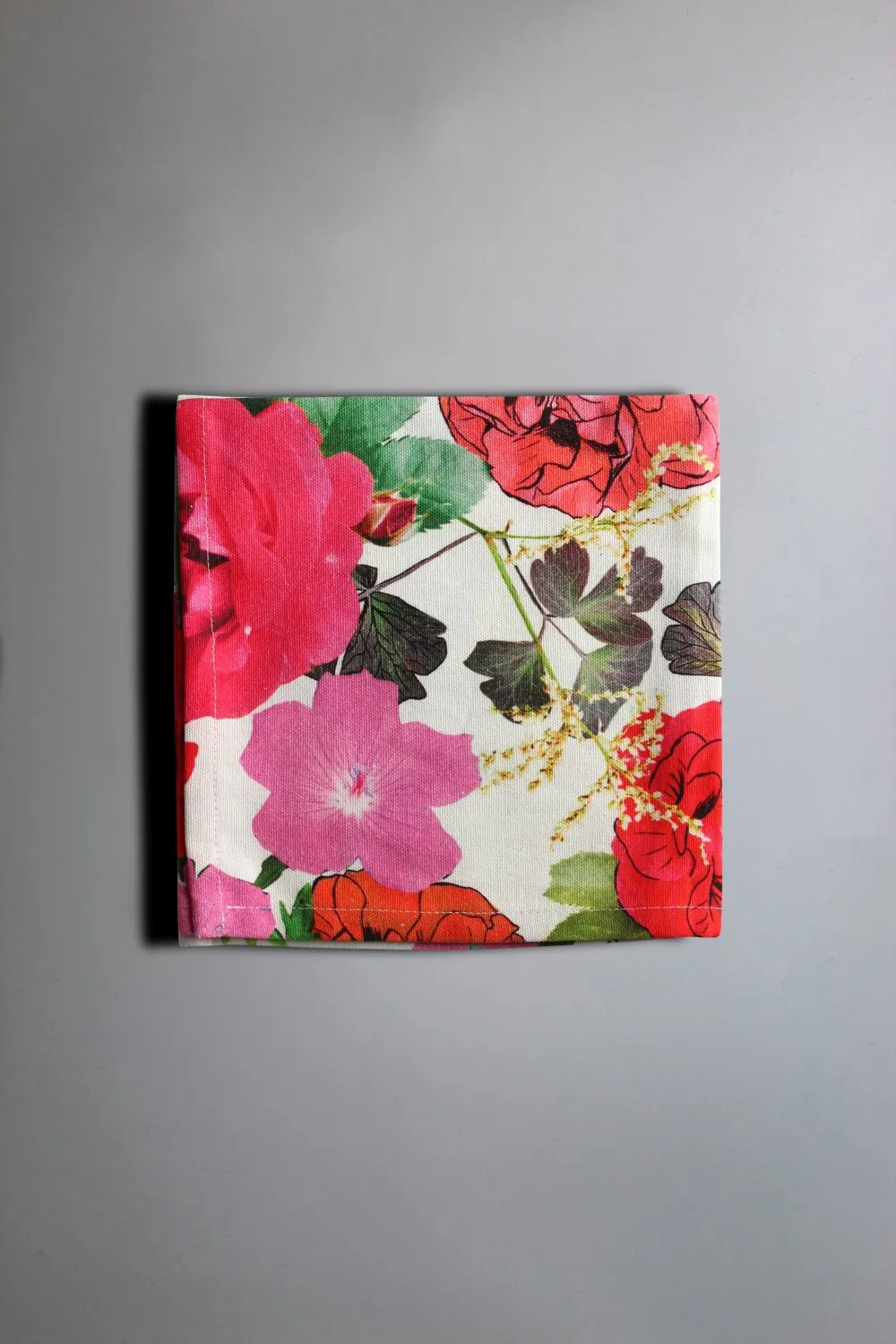 Serviettes de table en tissu - lot de 4 Magic (rose)