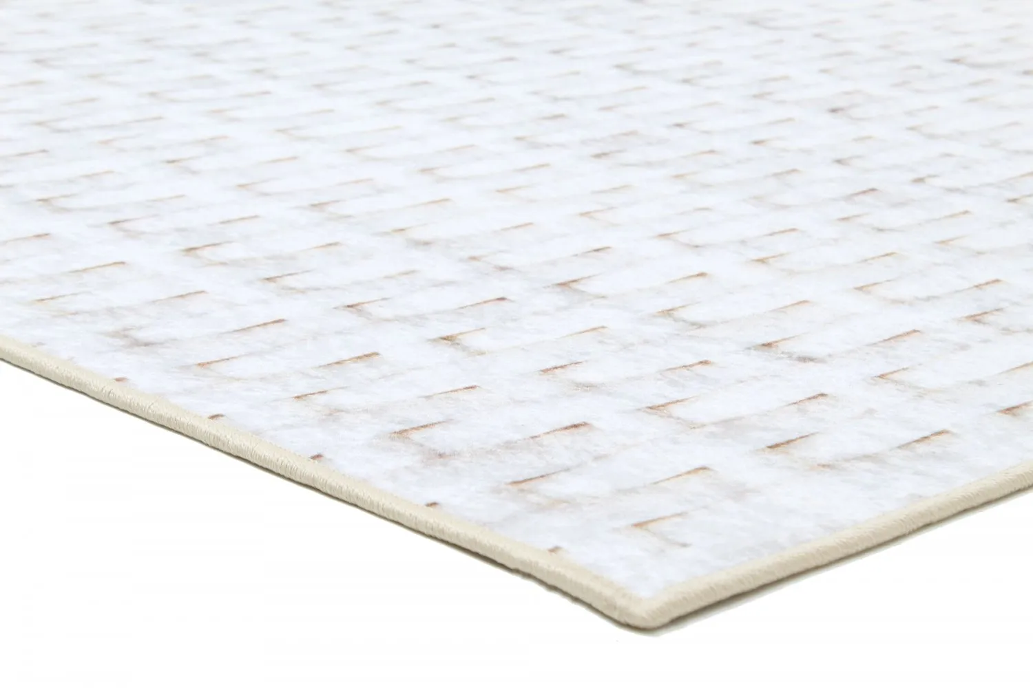 Tapis Wilton - Sevgi (gris/blanc)
