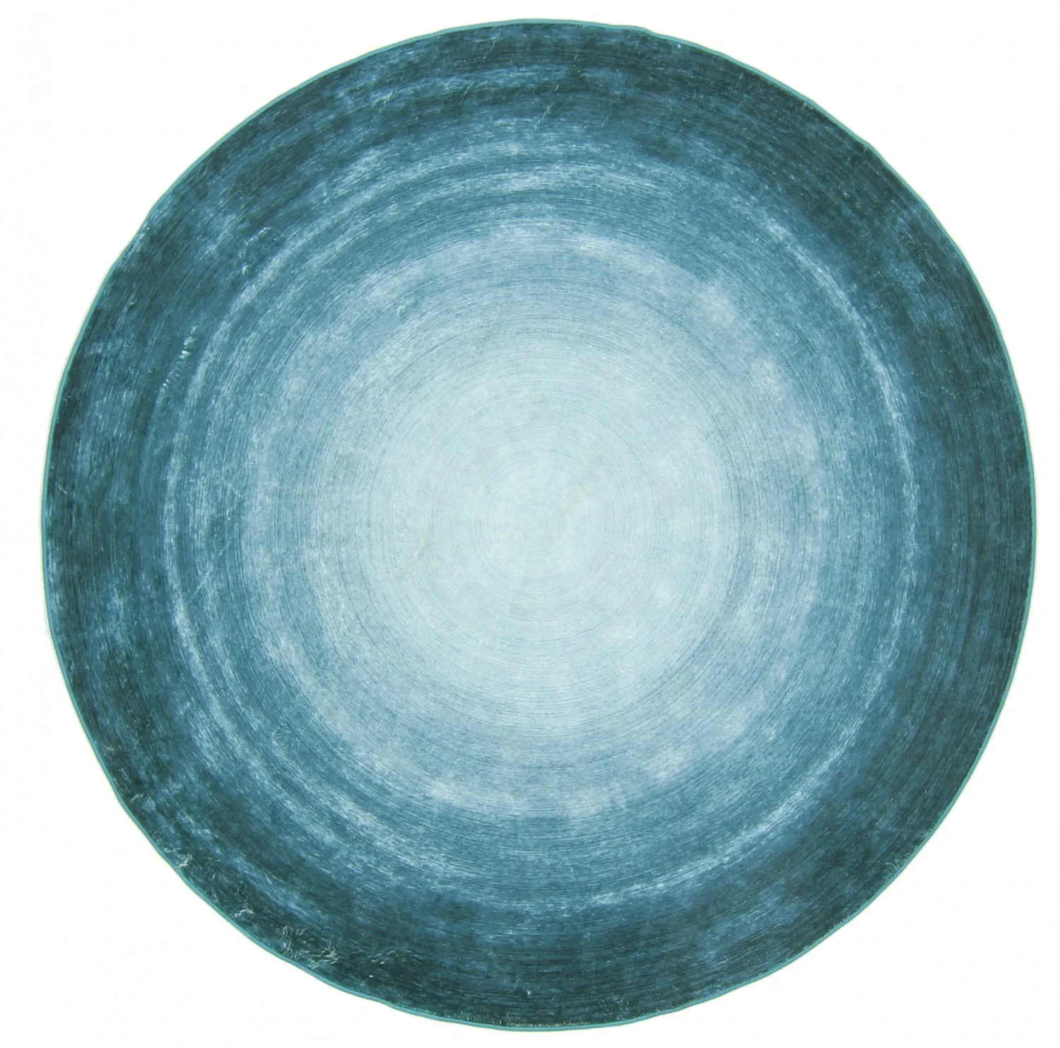 Tapis rond - Shade (turquoise)
