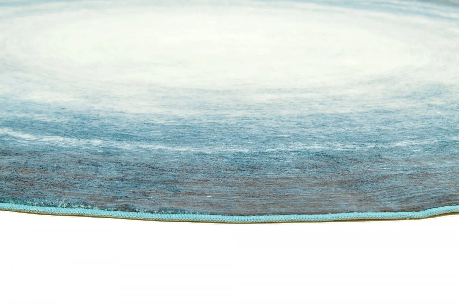 Tapis rond - Shade (turquoise)