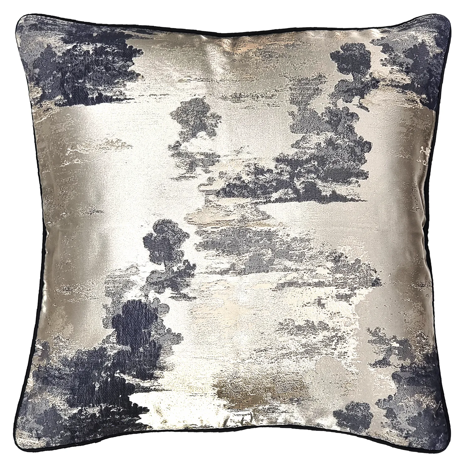 Housse de coussin - Square Luxury 45 x 45 cm (doré/multicolore)