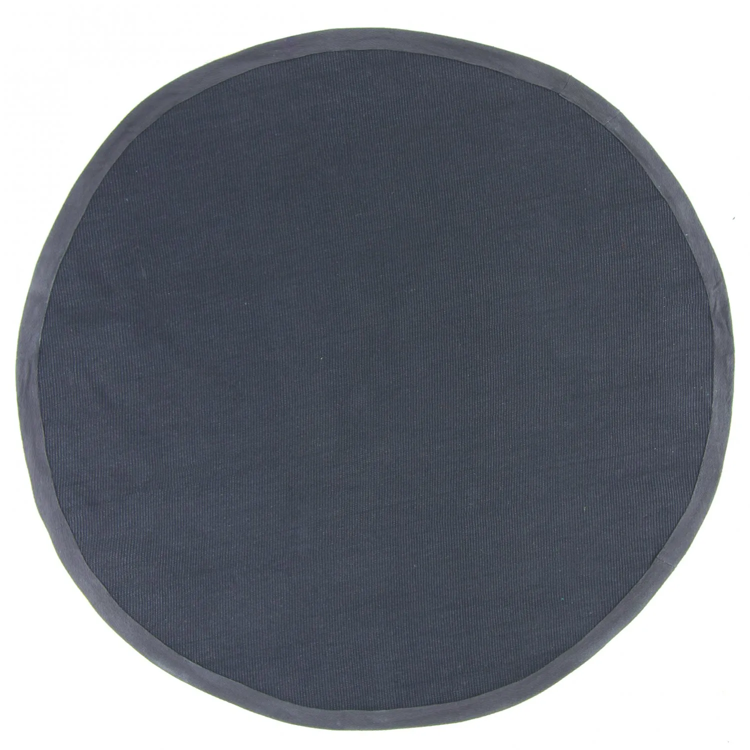 Tapis rond (sisal) - Agave (gris foncé)