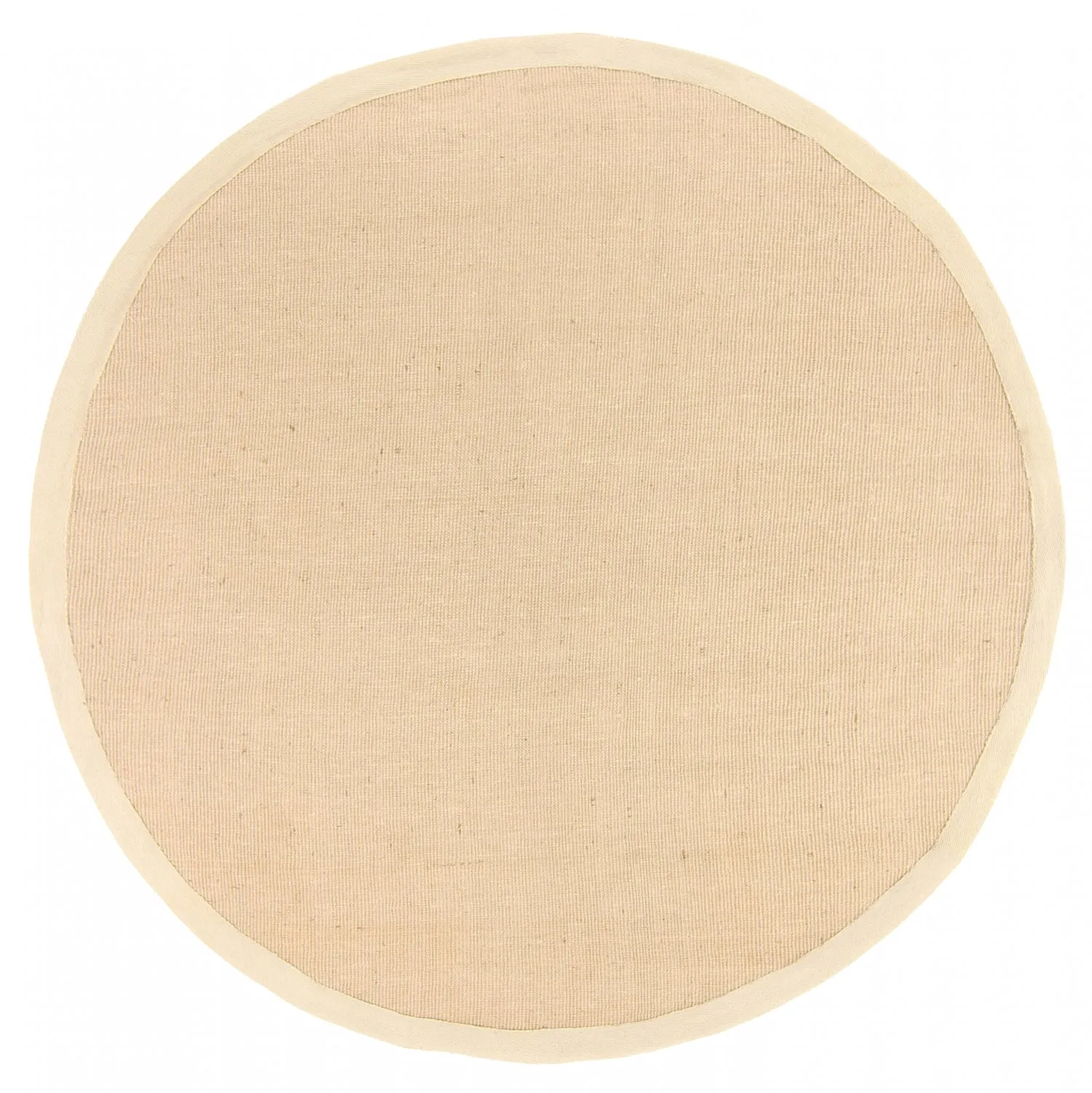 Tapis rond (sisal) - Agave (sable)