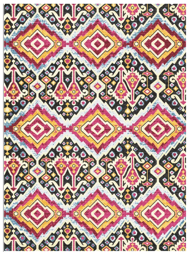 Tapis Wilton - Cizre (multicolore)