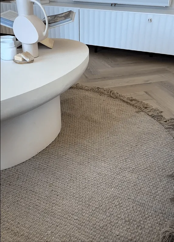 Tapis rond - Pike (beige)