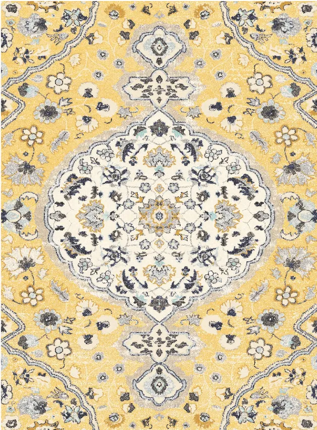 Tapis Wilton - Mojácar (jaune)
