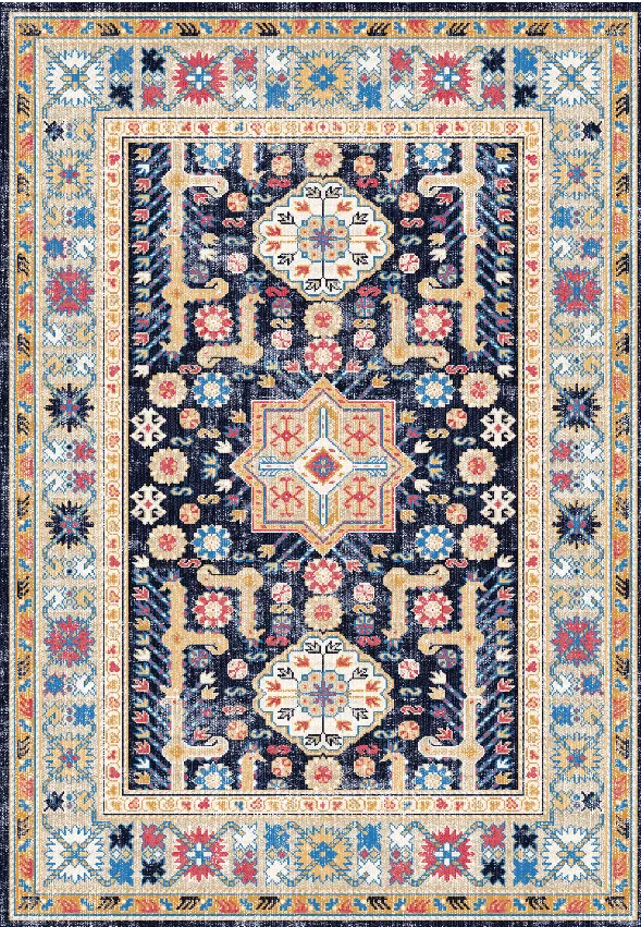 Tapis Wilton - Kayaköy (multicolore)