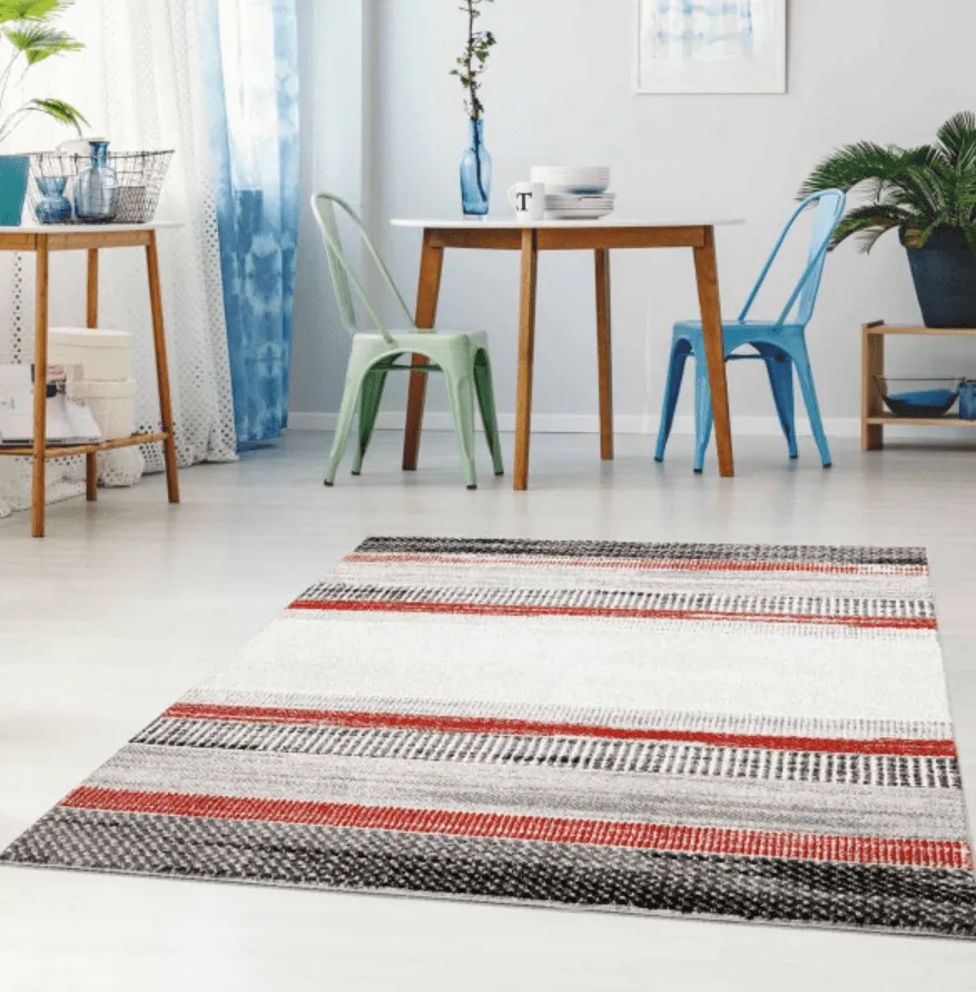 Tapis Wilton - Dalur (rouge)