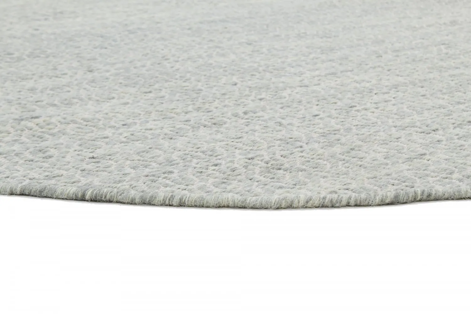 Tapis rond - Snowshill (gris/blanc)
