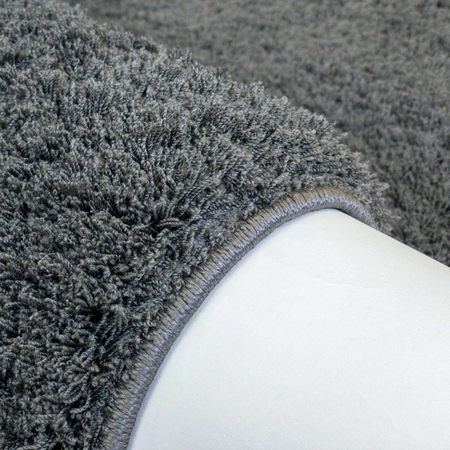 Tapis moelleux - Soft Shine (gris foncé)