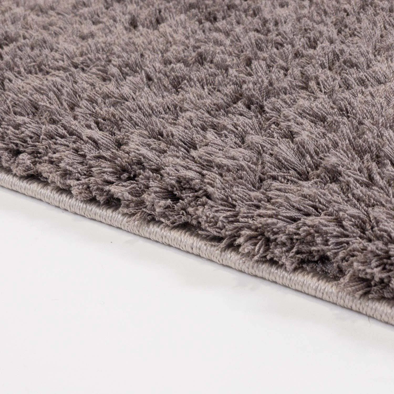 Tapis moelleux - Soft Shine (marron)