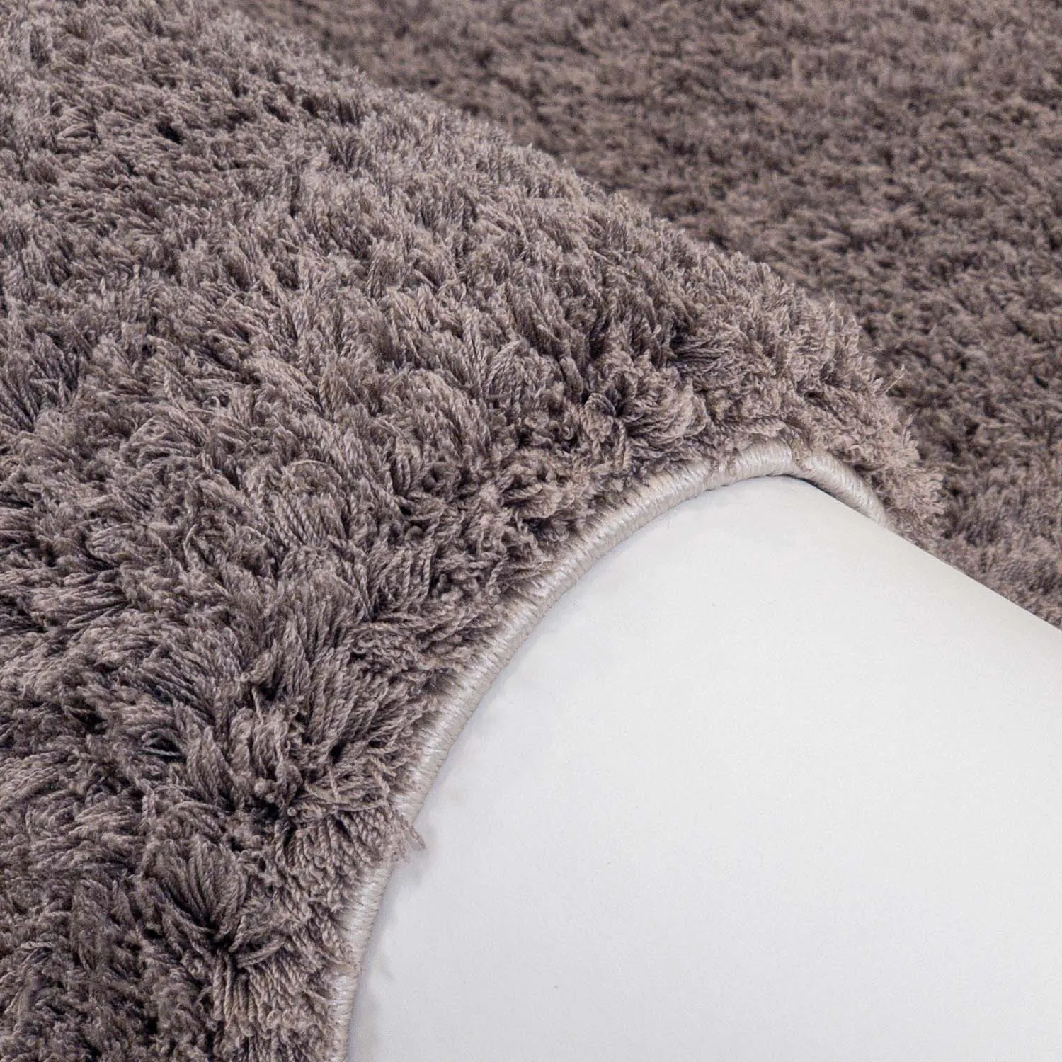 Tapis moelleux - Soft Shine (marron)
