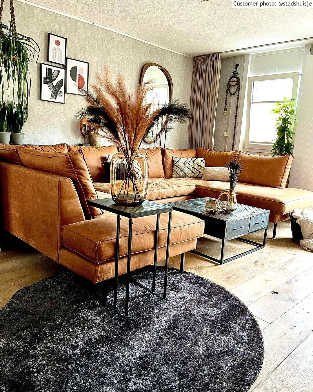 Tapis ronds - Cosy (anthracite)
