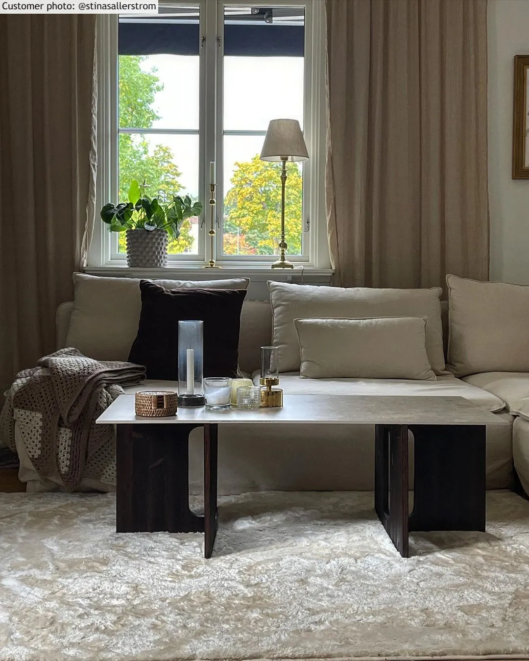 Tapis moelleux - Aranga Super Soft Fur (beige)