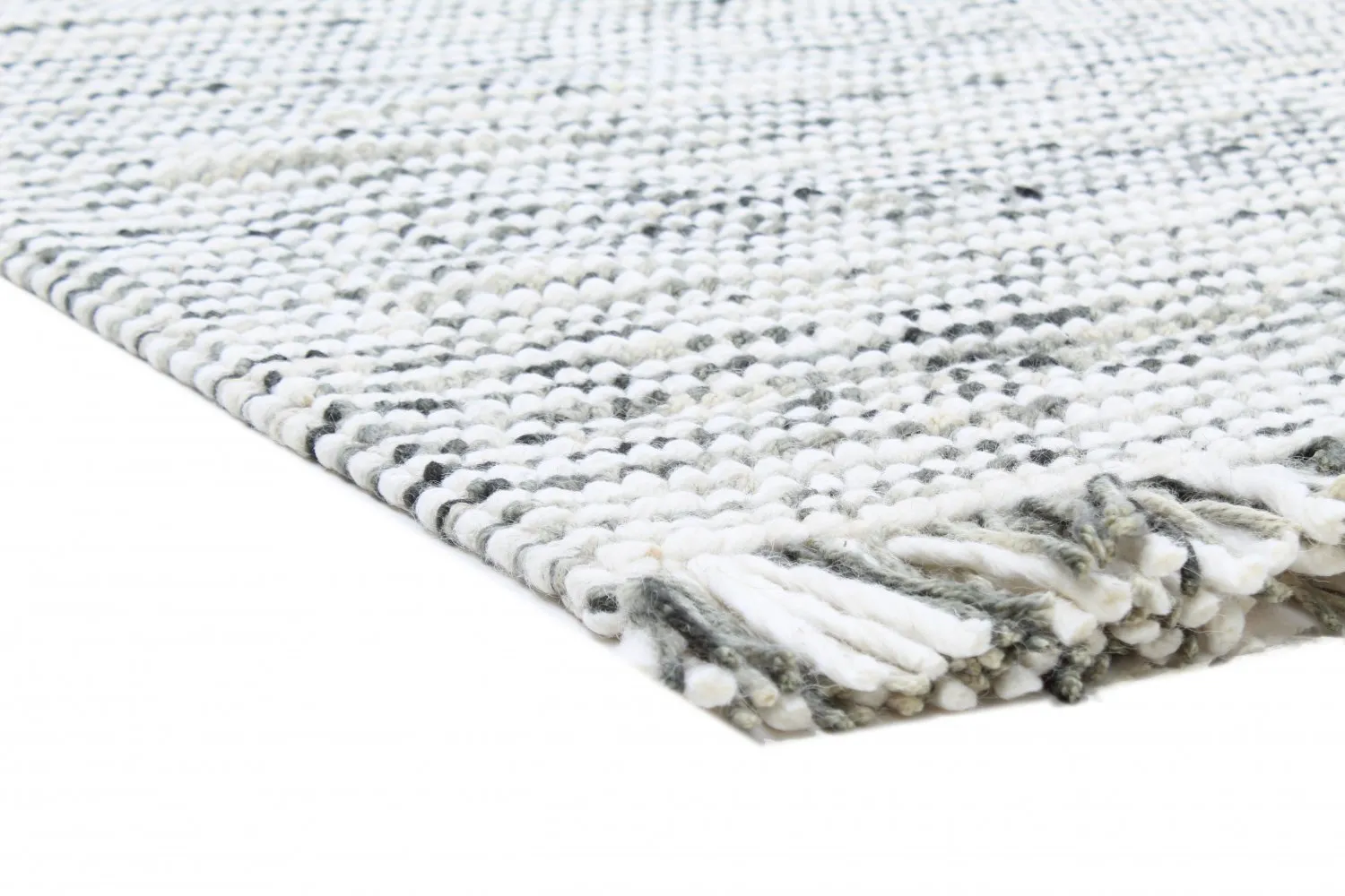 Tapis en laine - Stromness (gris/beige)